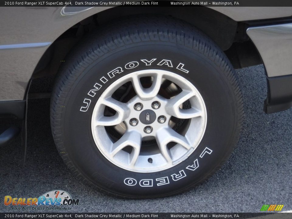 2010 Ford Ranger XLT SuperCab 4x4 Dark Shadow Grey Metallic / Medium Dark Flint Photo #3