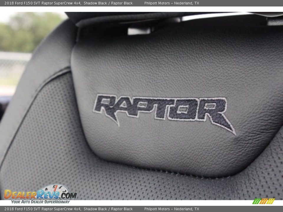 2018 Ford F150 SVT Raptor SuperCrew 4x4 Shadow Black / Raptor Black Photo #15