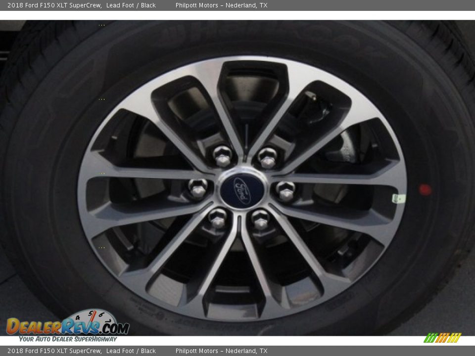 2018 Ford F150 XLT SuperCrew Lead Foot / Black Photo #6