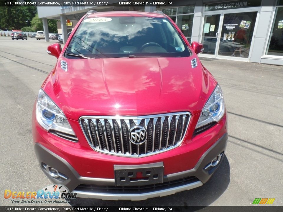 2015 Buick Encore Convenience Ruby Red Metallic / Ebony Photo #2