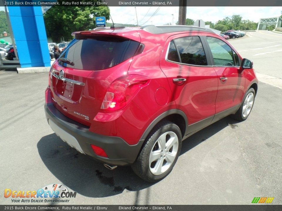 2015 Buick Encore Convenience Ruby Red Metallic / Ebony Photo #5