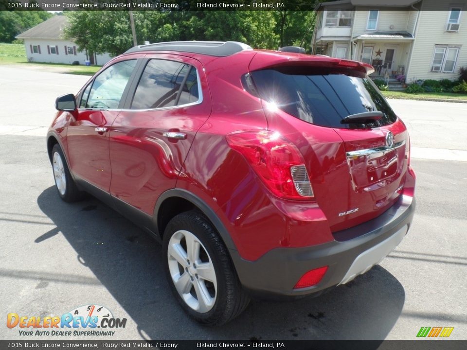 2015 Buick Encore Convenience Ruby Red Metallic / Ebony Photo #7