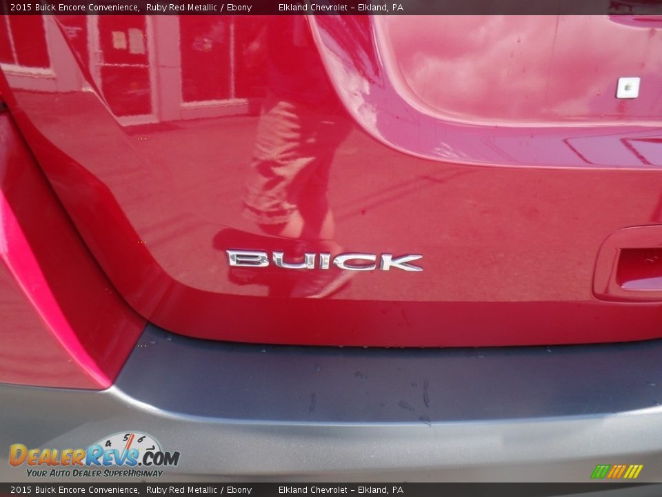 2015 Buick Encore Convenience Ruby Red Metallic / Ebony Photo #10