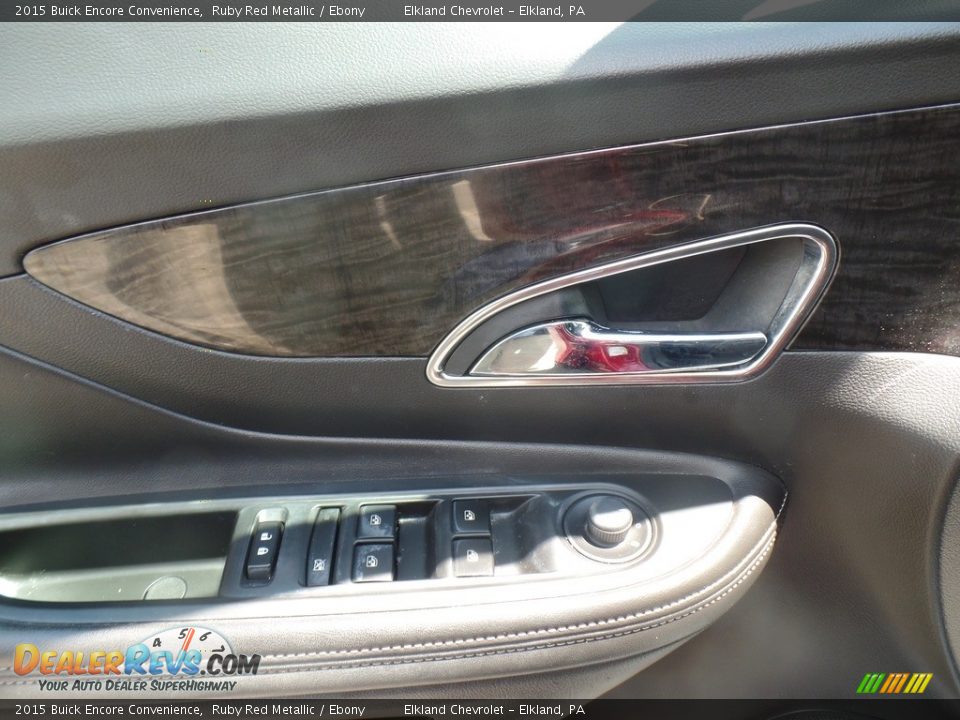 2015 Buick Encore Convenience Ruby Red Metallic / Ebony Photo #15