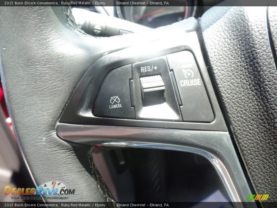 2015 Buick Encore Convenience Ruby Red Metallic / Ebony Photo #21
