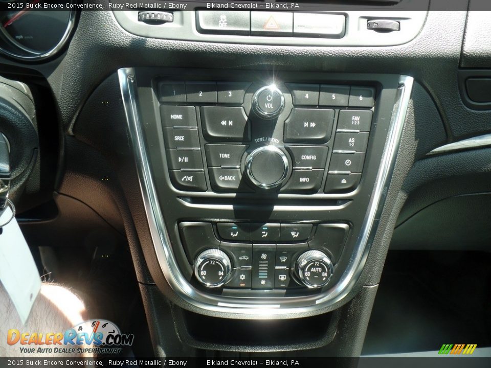 2015 Buick Encore Convenience Ruby Red Metallic / Ebony Photo #30