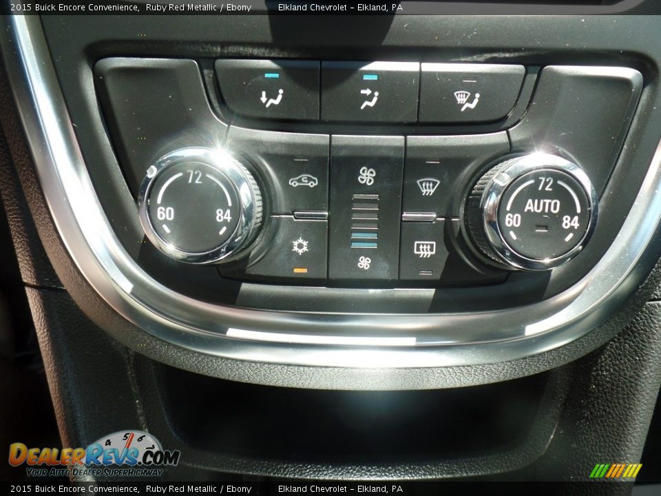 2015 Buick Encore Convenience Ruby Red Metallic / Ebony Photo #31
