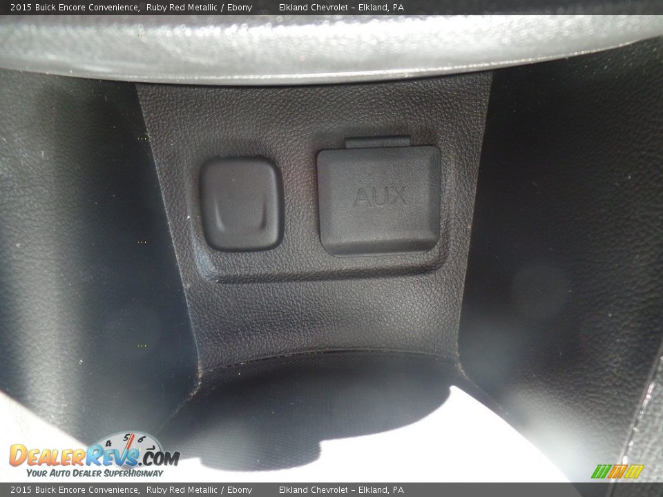 2015 Buick Encore Convenience Ruby Red Metallic / Ebony Photo #32