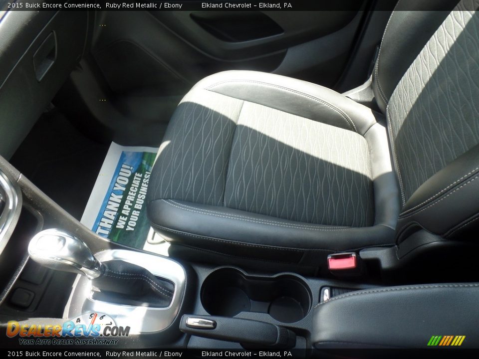 2015 Buick Encore Convenience Ruby Red Metallic / Ebony Photo #33