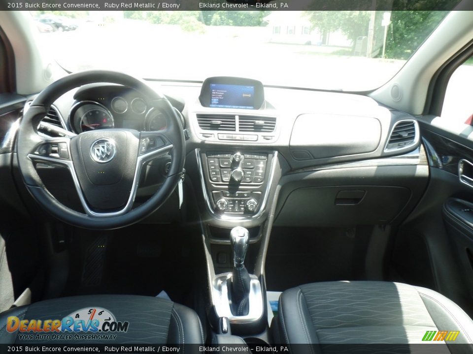 2015 Buick Encore Convenience Ruby Red Metallic / Ebony Photo #34