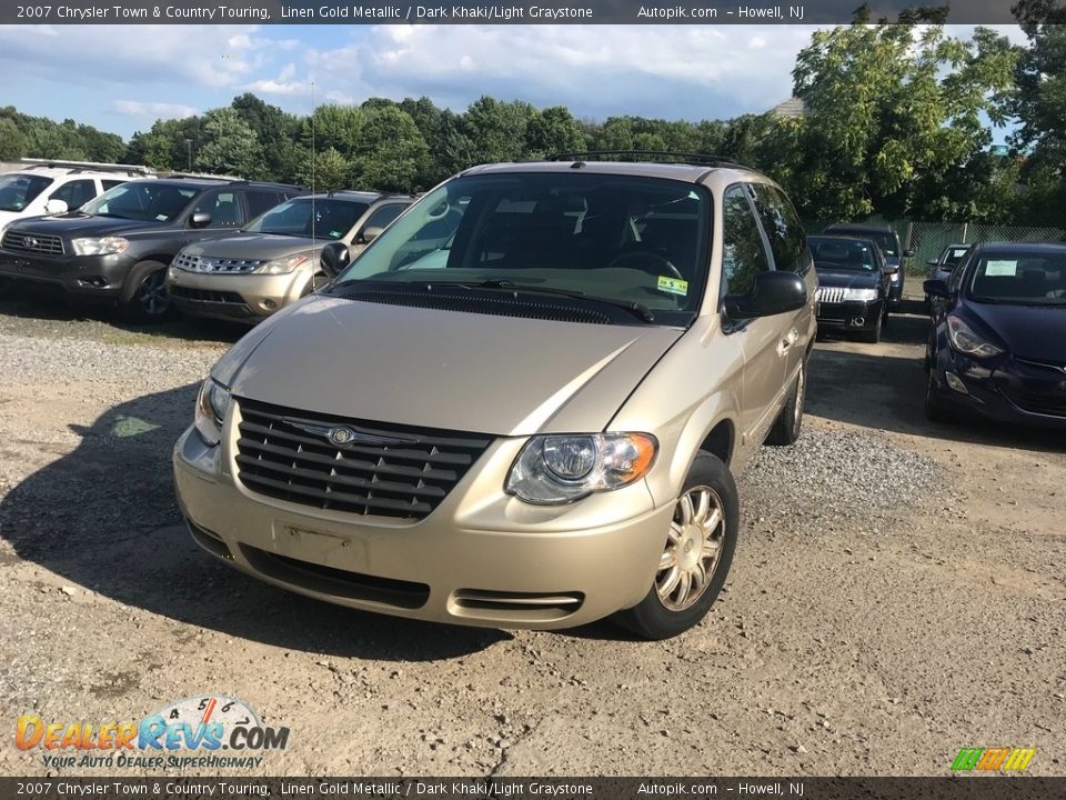 2007 Chrysler Town & Country Touring Linen Gold Metallic / Dark Khaki/Light Graystone Photo #1