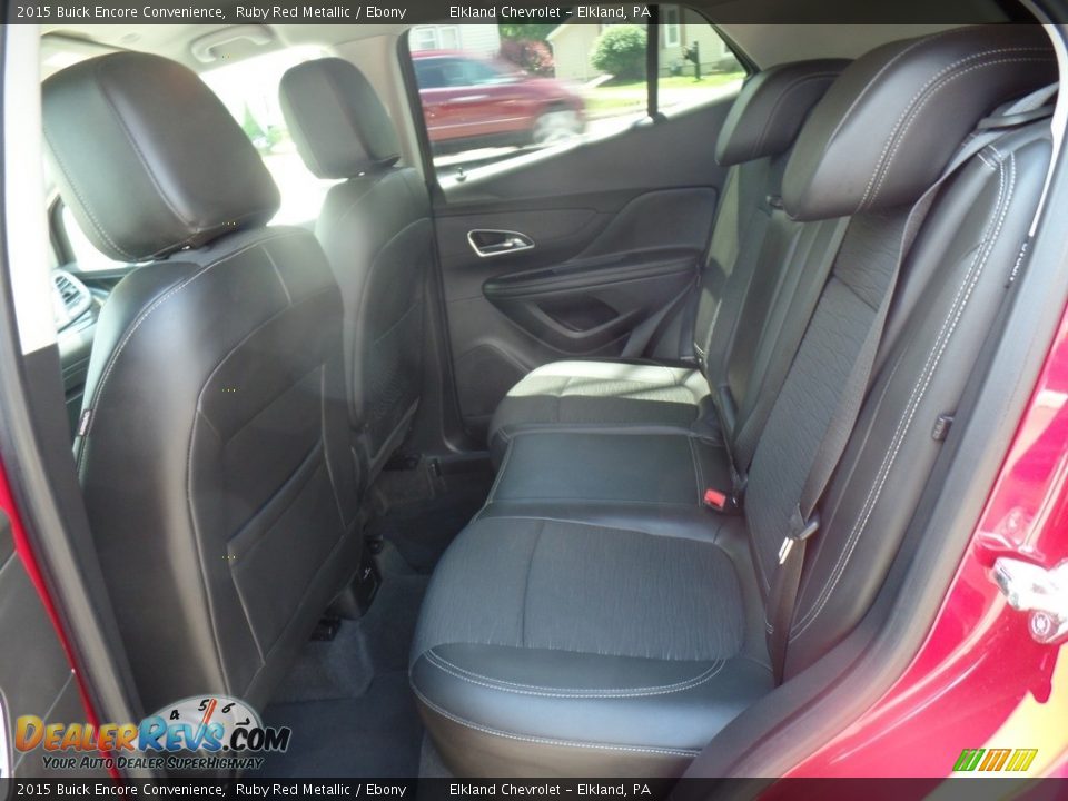 2015 Buick Encore Convenience Ruby Red Metallic / Ebony Photo #36