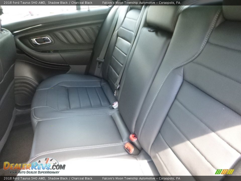 2018 Ford Taurus SHO AWD Shadow Black / Charcoal Black Photo #8