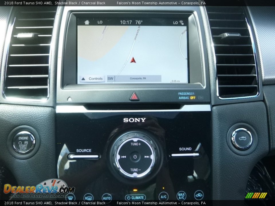 Navigation of 2018 Ford Taurus SHO AWD Photo #14