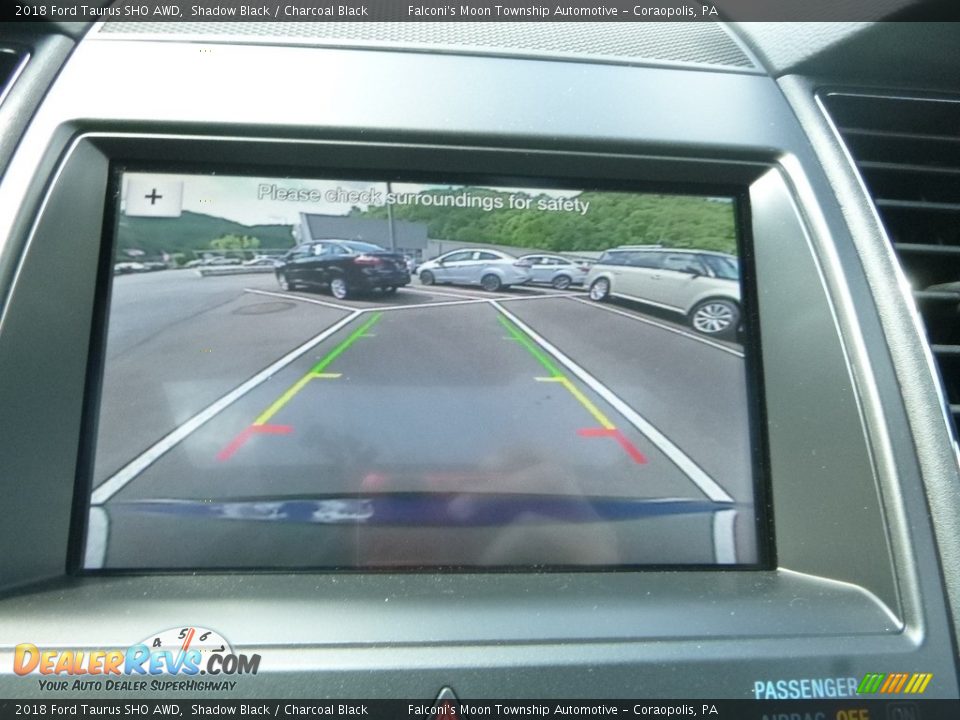 2018 Ford Taurus SHO AWD Shadow Black / Charcoal Black Photo #15