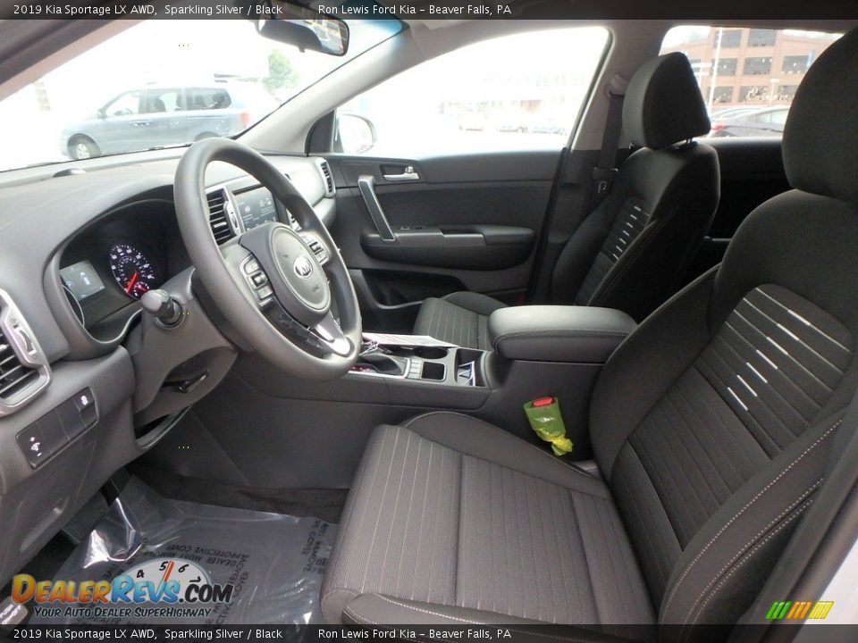 Black Interior - 2019 Kia Sportage LX AWD Photo #11