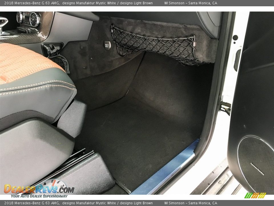 2018 Mercedes-Benz G 63 AMG designo Manufaktur Mystic White / designo Light Brown Photo #29