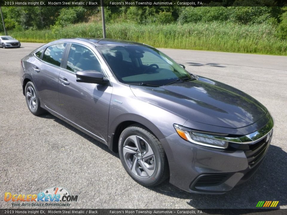 2019 Honda Insight EX Modern Steel Metallic / Black Photo #6