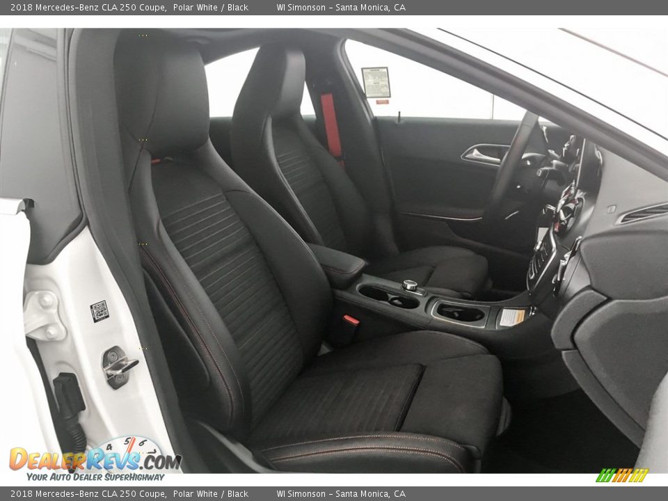 2018 Mercedes-Benz CLA 250 Coupe Polar White / Black Photo #2