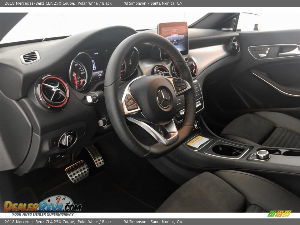 2018 Mercedes-Benz CLA 250 Coupe Polar White / Black Photo #5