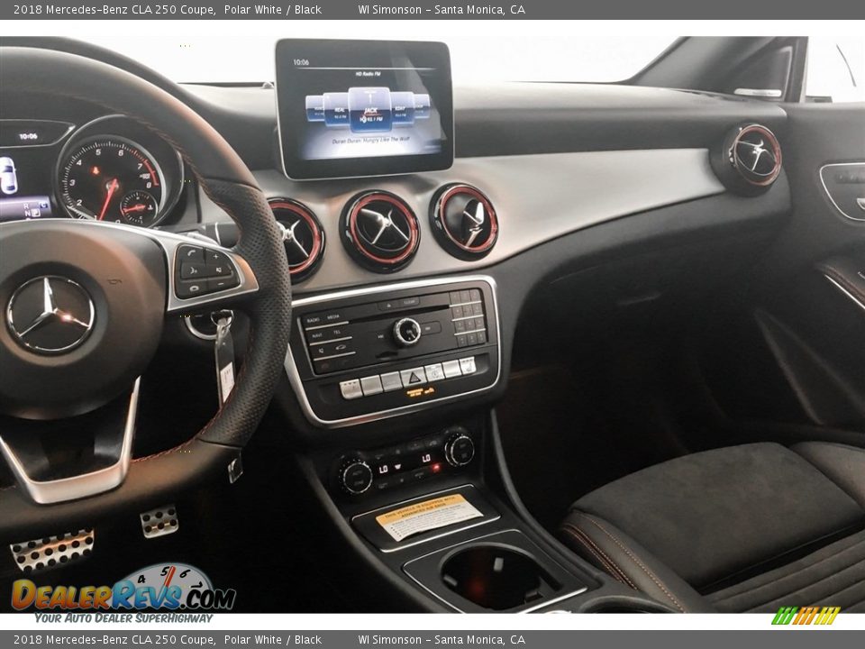 2018 Mercedes-Benz CLA 250 Coupe Polar White / Black Photo #6