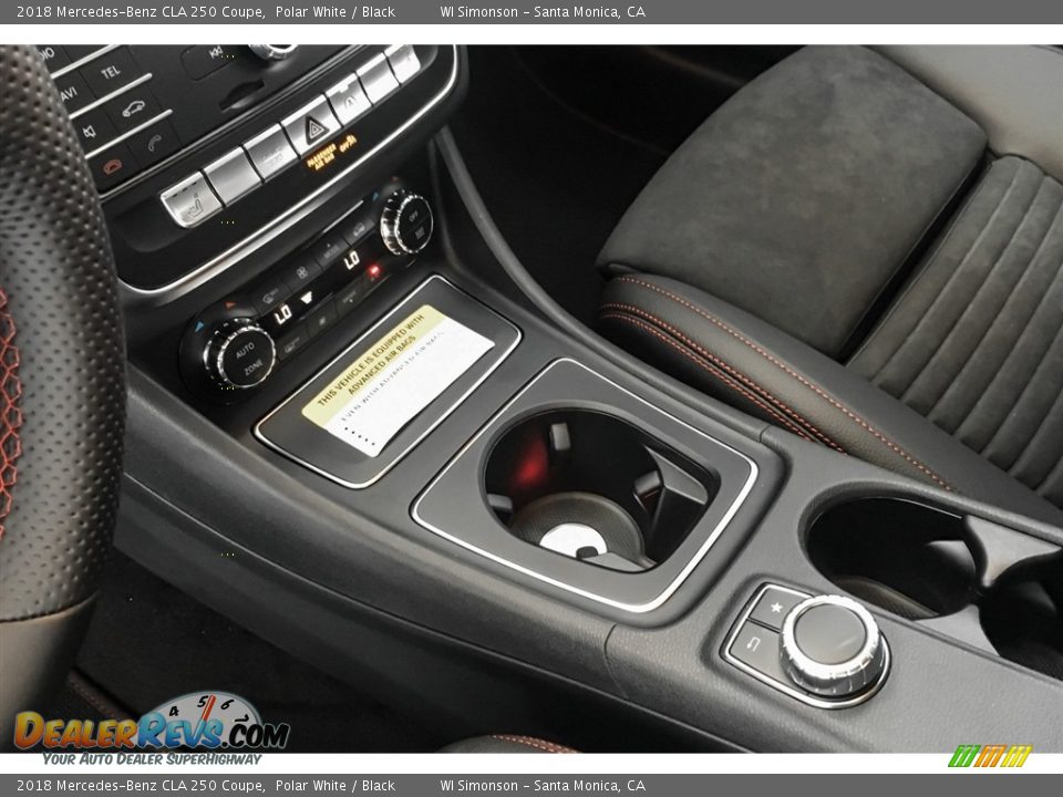 2018 Mercedes-Benz CLA 250 Coupe Polar White / Black Photo #7