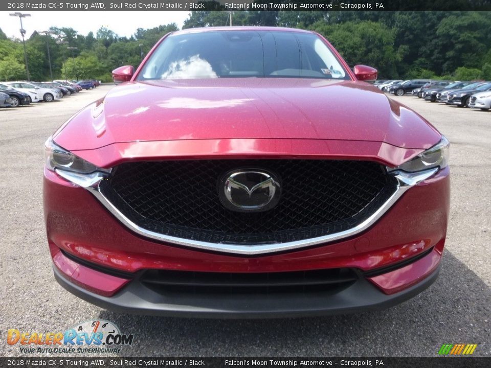 2018 Mazda CX-5 Touring AWD Soul Red Crystal Metallic / Black Photo #4