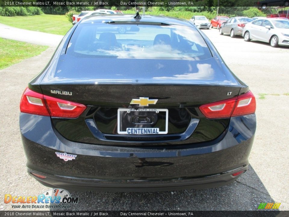 2018 Chevrolet Malibu LT Mosaic Black Metallic / Jet Black Photo #3