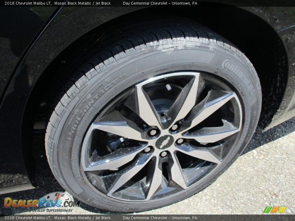 2018 Chevrolet Malibu LT Mosaic Black Metallic / Jet Black Photo #5