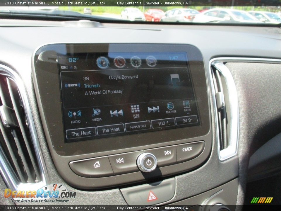 2018 Chevrolet Malibu LT Mosaic Black Metallic / Jet Black Photo #8