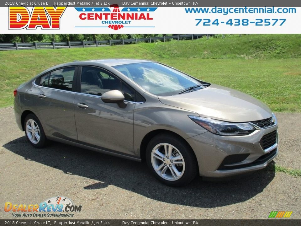 2018 Chevrolet Cruze LT Pepperdust Metallic / Jet Black Photo #1