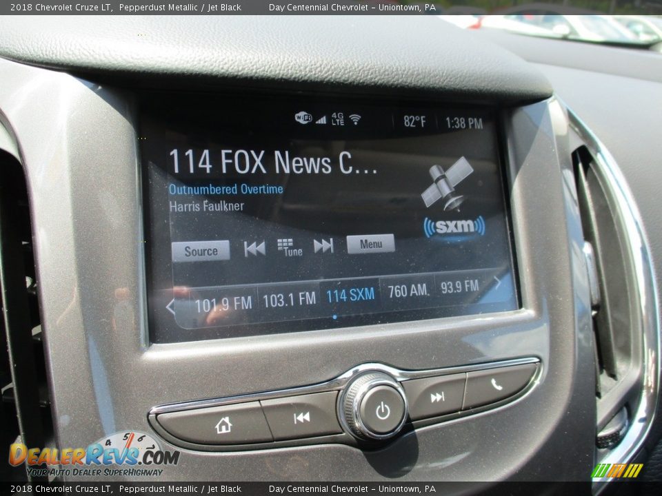 2018 Chevrolet Cruze LT Pepperdust Metallic / Jet Black Photo #7