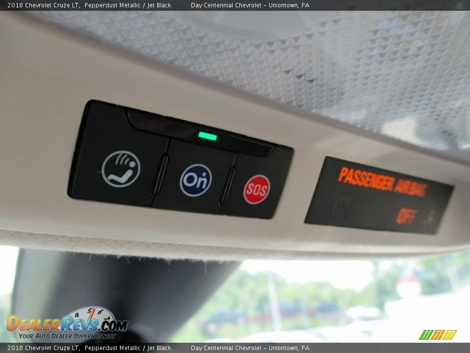 2018 Chevrolet Cruze LT Pepperdust Metallic / Jet Black Photo #10