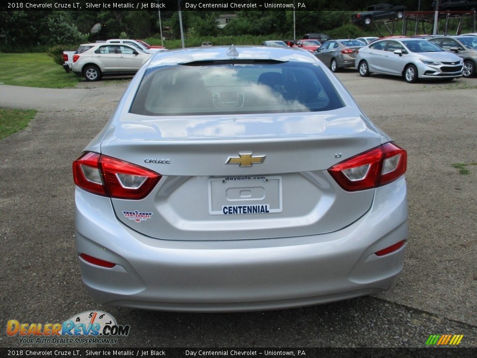 2018 Chevrolet Cruze LT Silver Ice Metallic / Jet Black Photo #3