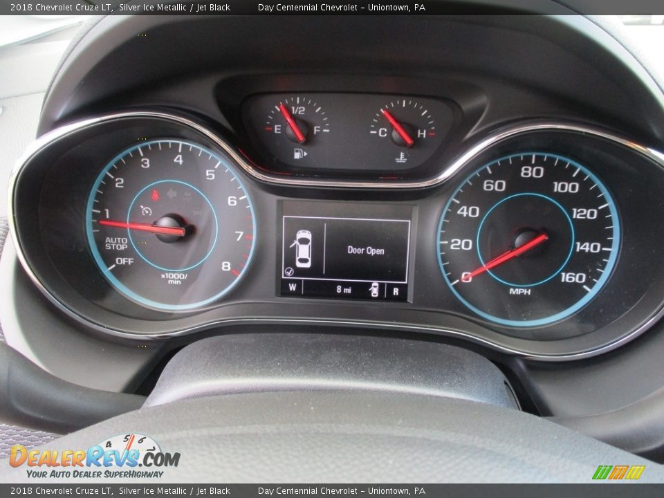 2018 Chevrolet Cruze LT Silver Ice Metallic / Jet Black Photo #6