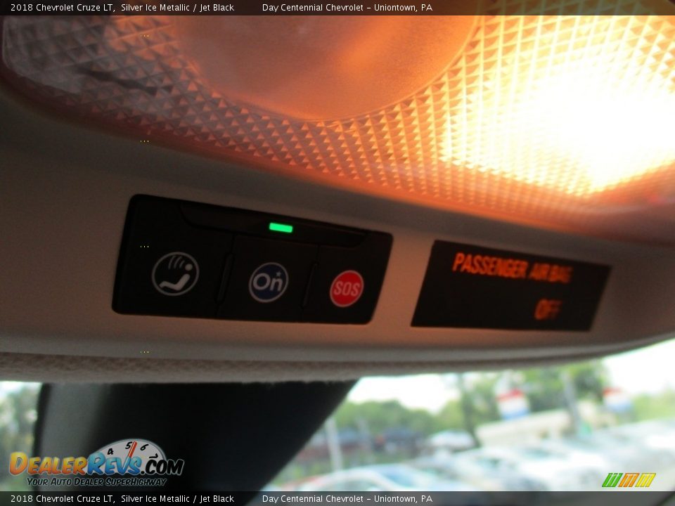 2018 Chevrolet Cruze LT Silver Ice Metallic / Jet Black Photo #9