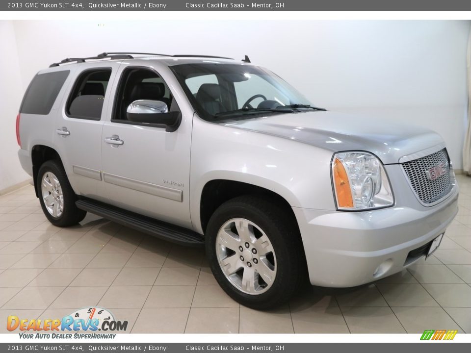 2013 GMC Yukon SLT 4x4 Quicksilver Metallic / Ebony Photo #1