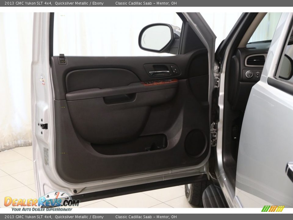 2013 GMC Yukon SLT 4x4 Quicksilver Metallic / Ebony Photo #4