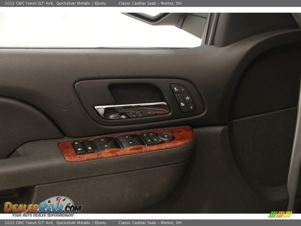 2013 GMC Yukon SLT 4x4 Quicksilver Metallic / Ebony Photo #5