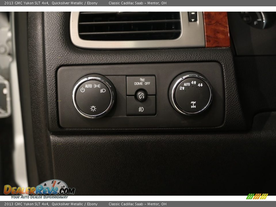 2013 GMC Yukon SLT 4x4 Quicksilver Metallic / Ebony Photo #6