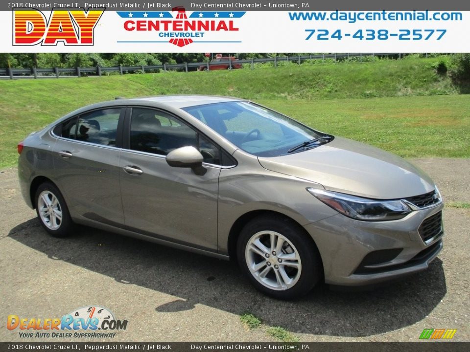 2018 Chevrolet Cruze LT Pepperdust Metallic / Jet Black Photo #1