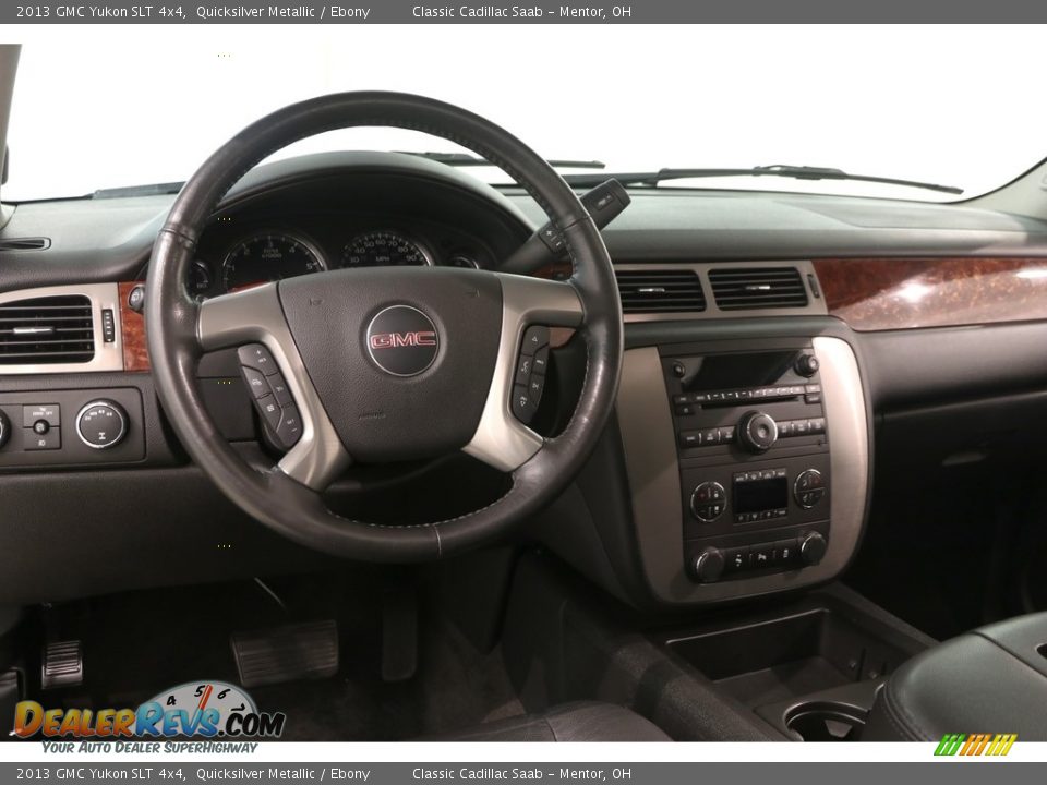 2013 GMC Yukon SLT 4x4 Quicksilver Metallic / Ebony Photo #8