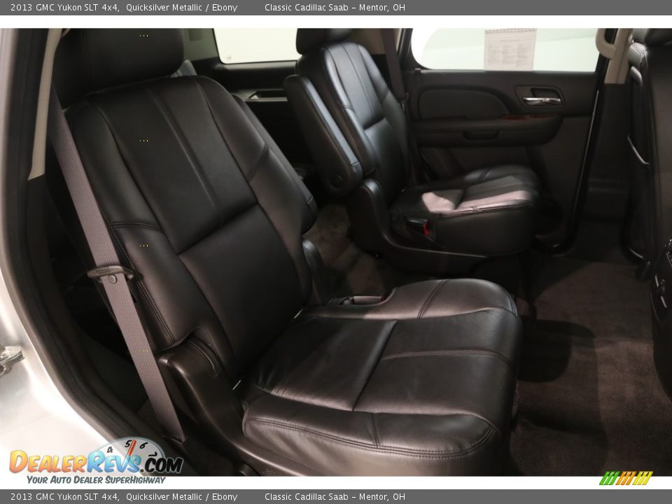 2013 GMC Yukon SLT 4x4 Quicksilver Metallic / Ebony Photo #15