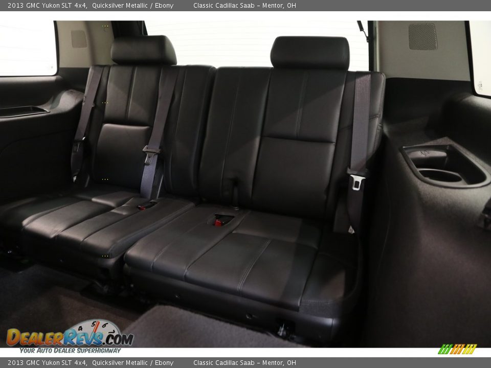 2013 GMC Yukon SLT 4x4 Quicksilver Metallic / Ebony Photo #17