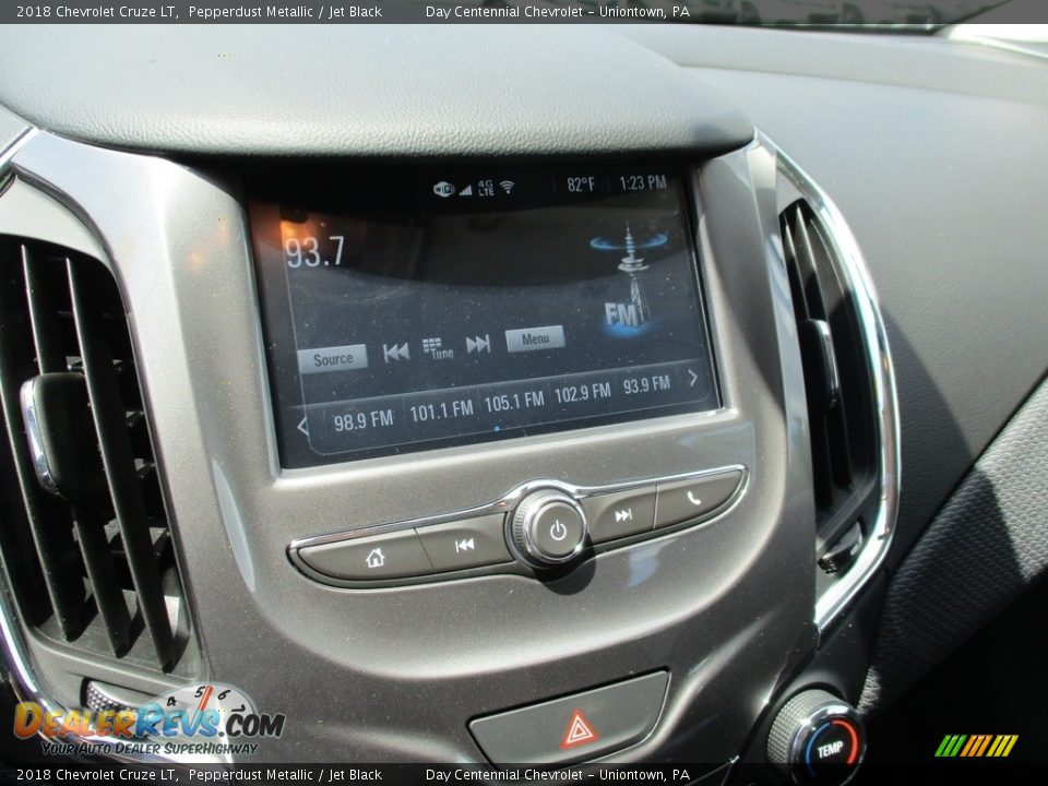 2018 Chevrolet Cruze LT Pepperdust Metallic / Jet Black Photo #8