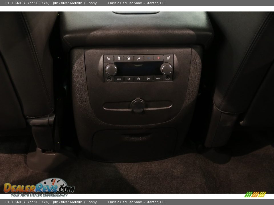 2013 GMC Yukon SLT 4x4 Quicksilver Metallic / Ebony Photo #18