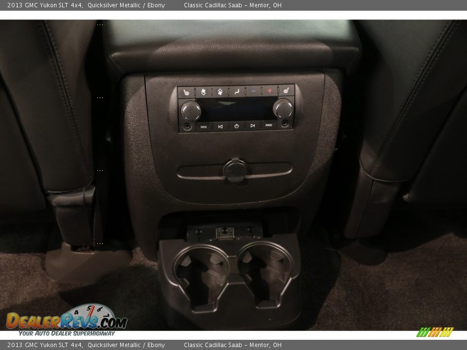 2013 GMC Yukon SLT 4x4 Quicksilver Metallic / Ebony Photo #19