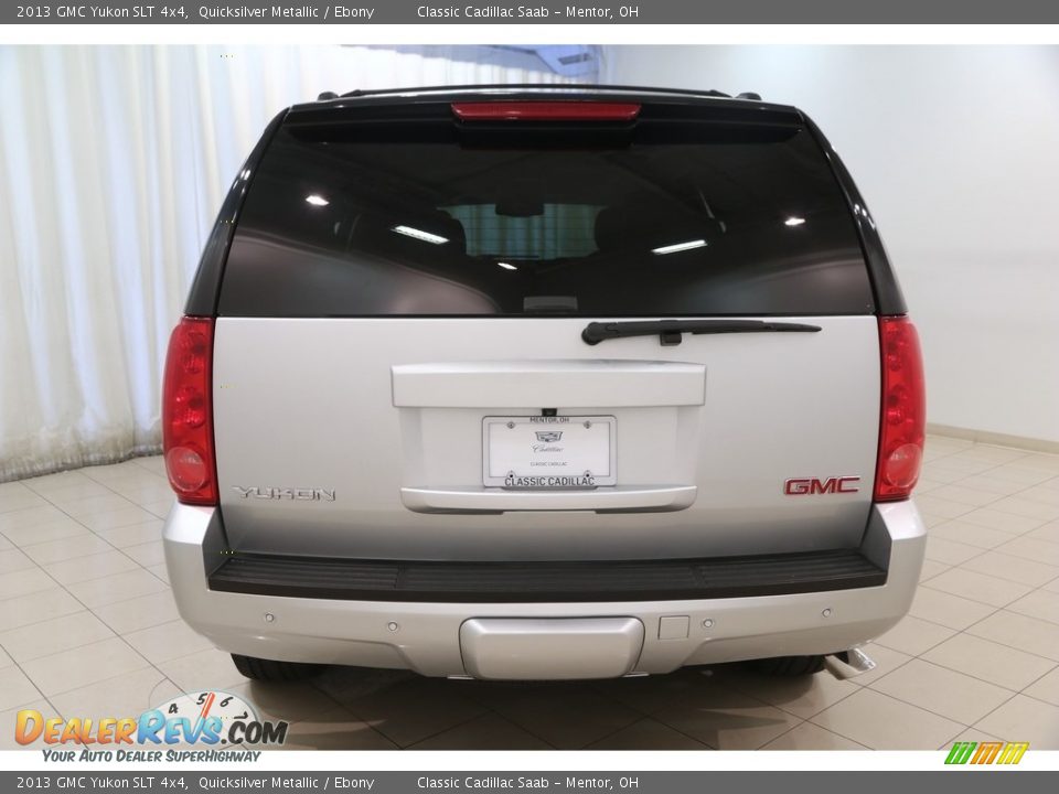 2013 GMC Yukon SLT 4x4 Quicksilver Metallic / Ebony Photo #20