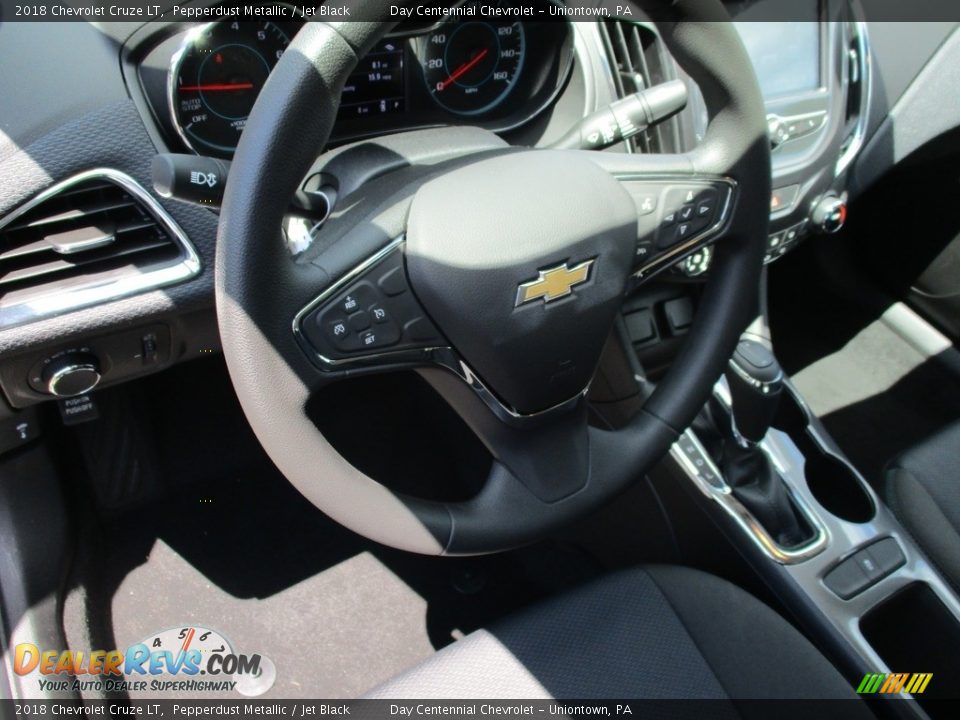 2018 Chevrolet Cruze LT Pepperdust Metallic / Jet Black Photo #13