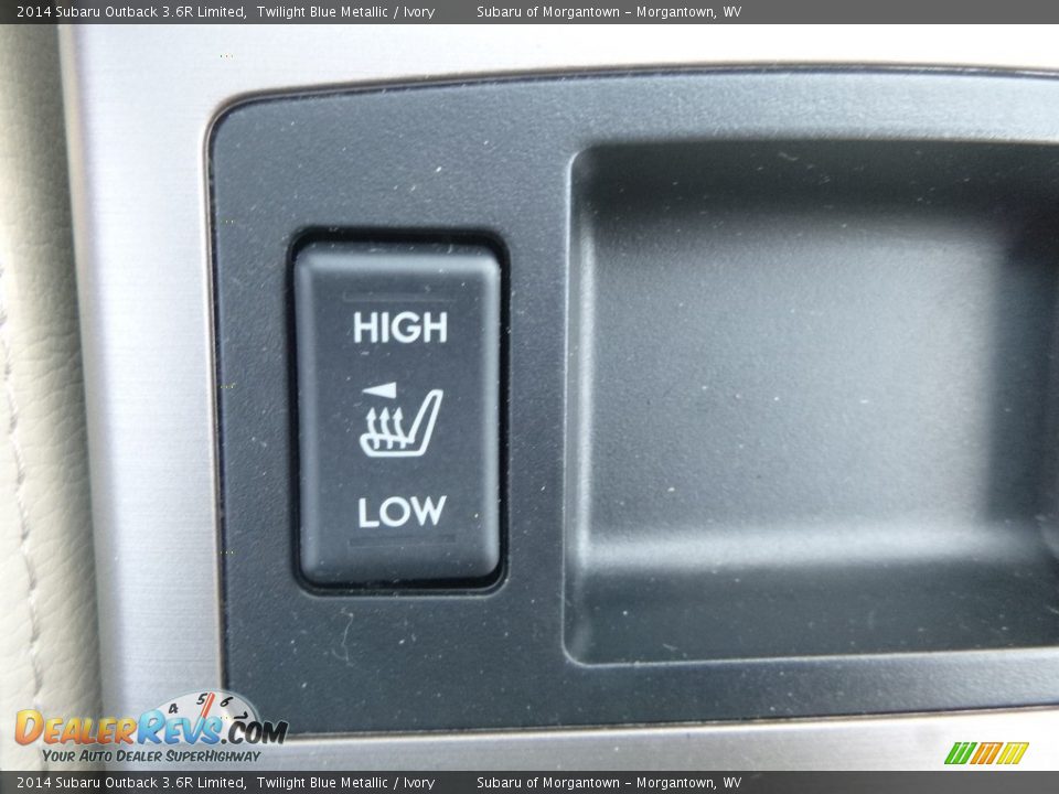 2014 Subaru Outback 3.6R Limited Twilight Blue Metallic / Ivory Photo #19